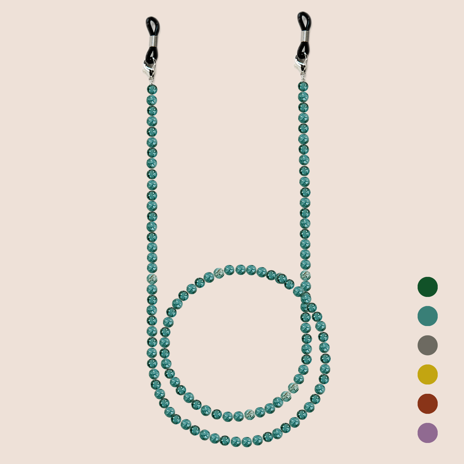 Sunglass Retainer Cord - Cadena para Gafas con Cuentas de