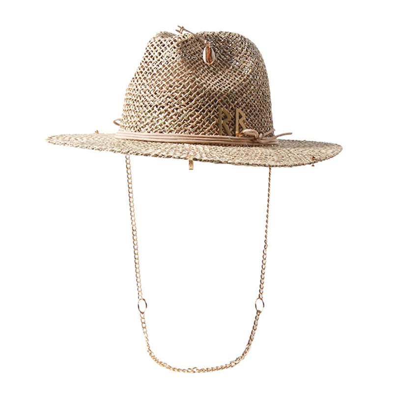 Bucket Hat Straw - Sombrero de paja panamá para el