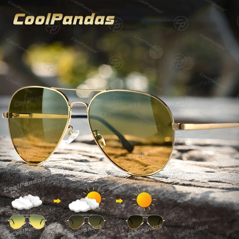 Gafas de sol fotocromáticas po - Sunglasses Aviator Polarized reseña y precio