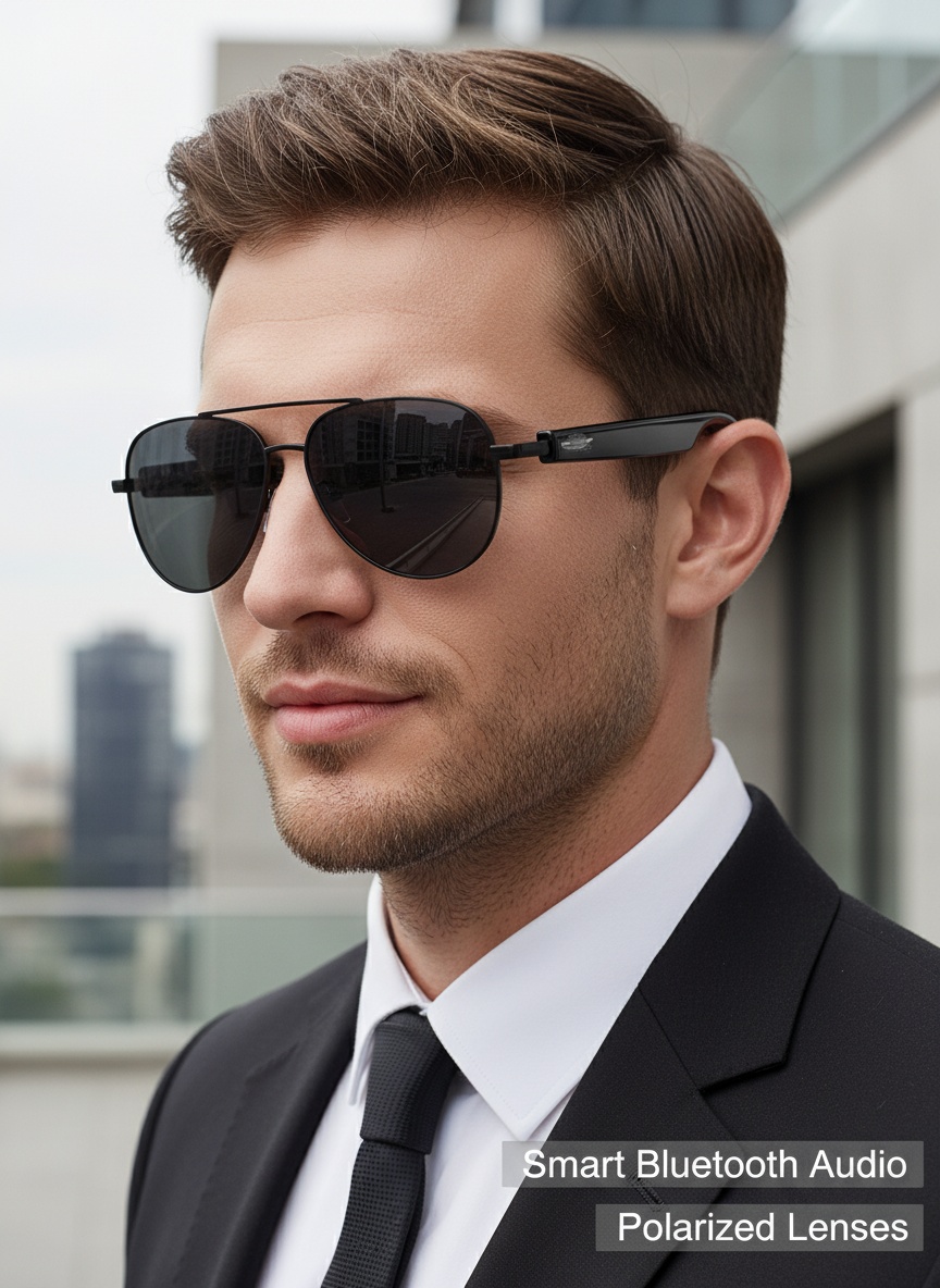 Lentes de Sol Inteligentes Blu - Sunglasses Aviator Polarized reseña y precio