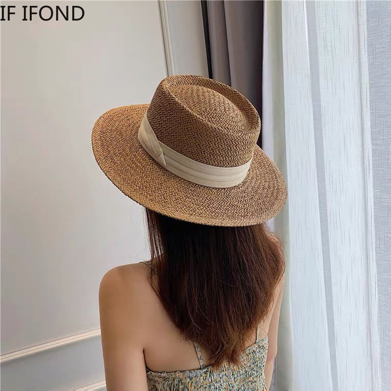 Sombreros de paja transpirable - Bucket Hat Straw reseña y precio
