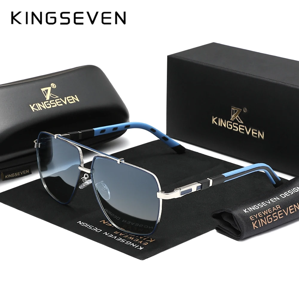 KINGSEVEN nuevas gafas de sol  - Sunglasses Aviator Polarized reseña y precio
