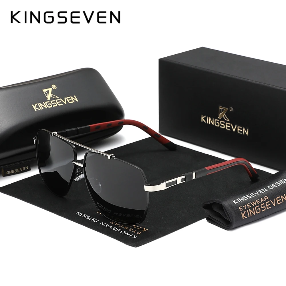 KINGSEVEN nuevas gafas de sol  - Sunglasses Aviator Polarized reseña y precio